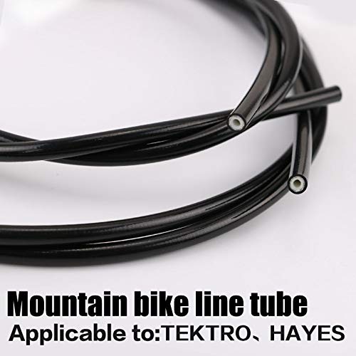 Utini 3m Mountain Bike Hydraulic Disc Brake Oil Tube Pipe Bicycle Brake Hose for Tektro/Hayes 2.5×5.4mm MTB Parts Bike Accessories