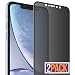 FlexGear Privacy Screen Protector for iPhone XR [Full Coverage] Tempered Glass (2-Pack) primary