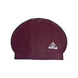 Water Gear Latex Swim Cap Maroon