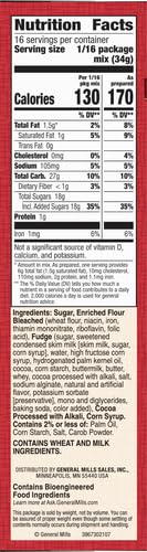 BETTY CROCKER DELIGHTS SUPREME FUDGE BROWNIE MIX, 19.1 OZ.