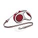 Flexi Vario Retractable Dog Leash (Cord), 16 ft, Medium, Red