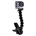 Coolead 4-in-1 Jaws Flex Clamp Clip Mount+Adjustable Goose neck Arm Mount for GoPro HD Hero 3+, 3, 2, 1
