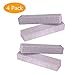 Pumice Cleaning Stones 4 Pack Pumice Scouring Pads Sticks Cleaner for Removing Toilet,Foot, Bath,Pool and Kitcken Sink