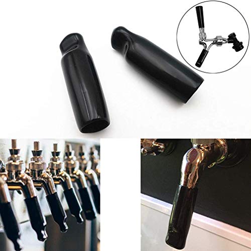 8 Pieces Draft Beer Faucet Cap & Plug Brush - Rubber Tap Soother Sanitary Covers - Thumbnail 2