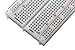BB400 Solderless Plug-in BreadBoard, 400 tie-Points, 4 Power Rails, with Metal Backing Plate, 3.3 x 2.2 x 0.3in (84 x 55 x 9mm)