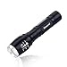 LED Flashlight,Xnucol Ultra Bright Multifunction Focus Adjustable Flashlight For Outdoor Sport Explore Home Lighting Car Emergency Escape Window Breaker and Survival Torch (Silver)