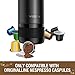 Electric Portable Espresso Machine for Car, with Rechargeable Battery Charged by Car Charger - Quick Hot Coffee Maker for Home Office Travel Camping Outdoor, Compatible with Nespresso Capsules, 50ML