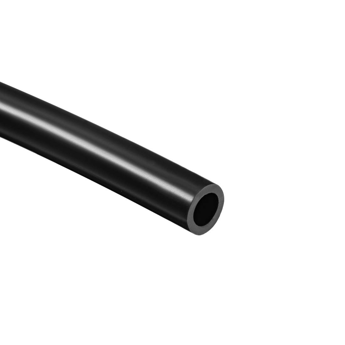 sourcing map Silicone Tubing 5/16"(8mm) ID x 1/2"(12mm) OD 6.6ft(2m) Silicone Rubber Tube Air Hose Pipe for Pump Transfer Black