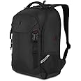 SwissGear Civic Pro Laptop Backpack, Black, 18”x13.25”x7”