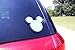 Chroma Graphics 41508 Mickey Mouse Logo Injection Molded Chrome Colored Emblem Decal