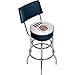 Trademark Gameroom Retro Miller Lite Swivel Bar Stool with Back