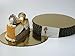 Katgely Gold Cake Board Circle 10 Inch Diameter Give an Elegant Touch to Your Cakes (Pack of 15)