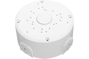 Veemoon Weatherproof Security Monitor Junction Box Round Cord Cover Outdoor Watertight Cable Protector Wire