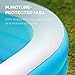 Inflatable Pool, Sable Swimming Pool for Baby, Kiddie, Kids, Adult, Infant, Toddler, 118