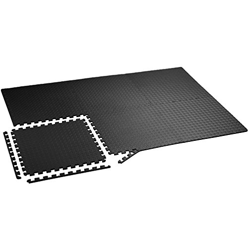 Yes4All Interlocking Exercise Foam Mats Interlocking Floor Mats for