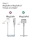 Mac Book pro Charger, AC 85w Magsafe 2 Power Adapter for MacBook Pro 17/15/13 Inch (Made After Mid 2012)