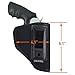 CREATRILL Inside The Waistband Holster | Fits Most J Frame Revolvers/Ruger LCR/Smith & Wesson Body Guard/Taurus/Charter/Most .38 Special Type Guns | Gun Concealed Carry IWB or OWB Holster