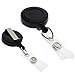 Bulk 25 Pack - Premium Retractable ID & Key-Card Badge Reels with Secure Metal Belt Clip and 34” Pull by Specialist ID
