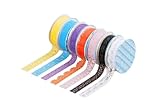 Bundle Monster Adhesive Creative Scrapbooking Craft Lace Decorative Decor Lace Styled Tape Mixed Lot - Set 1