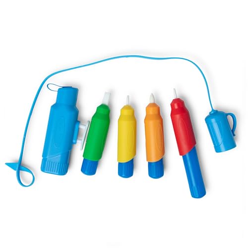 Melissa & Doug Water Wow! Pen Pack - 4 Color-with-Water Pens, Sprayer, Tether Cap