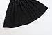 Bonny Billy Girl's Casual Satin Lace Black Dress with Bow 5-6 Years