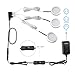 S&G Set of 3 LED Puck Lights 3000K Warm White Under Counter Lighting 510lm Under Cabinet Lighting Total of 6W with Switch Control LED Kitchen Lighting Closet Lights