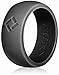 KAUAI Silicone Rings for Men. Classic Elegance Wedding Bands. Men's Active Strength Workout Band. Silicon Rubber Ring.