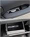 YOCTM For Jeep Wrangler JL 2018 Unlimited 4 Doors Silencer Pad Cushion Non-Slip Gate Slot Cup Holder Mats Auto Interior Door Slot Mat Parts Accessories (White - luminous)