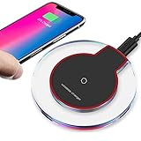 2019 Updated Wireless Charger Qi Wireless Charger Pad Compatible with &iexcl;Phone Xs MAX XR X 8 8 Plus 7 7 Plus 6s 6s Plus 6 6 Plus and More WXCC003
