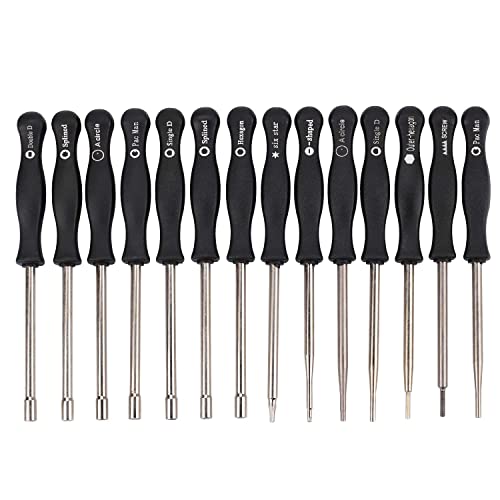 Hipa Packof14 Carburetor Adjustment Tool Carburator Adjusting Kit for 2Cycle Small Engine