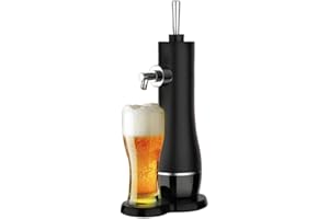Draft Beer Dispenser, Beer Foam Maker, Beer Draft System for Canned and Bottled, Beer Gifts for Men, Father's Day, Birthday, 