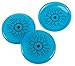 Juvale Mini Flying Discs, Glow in The Dark, Eyeball Design, 4 Colors (3.9 in, 12 Pack)