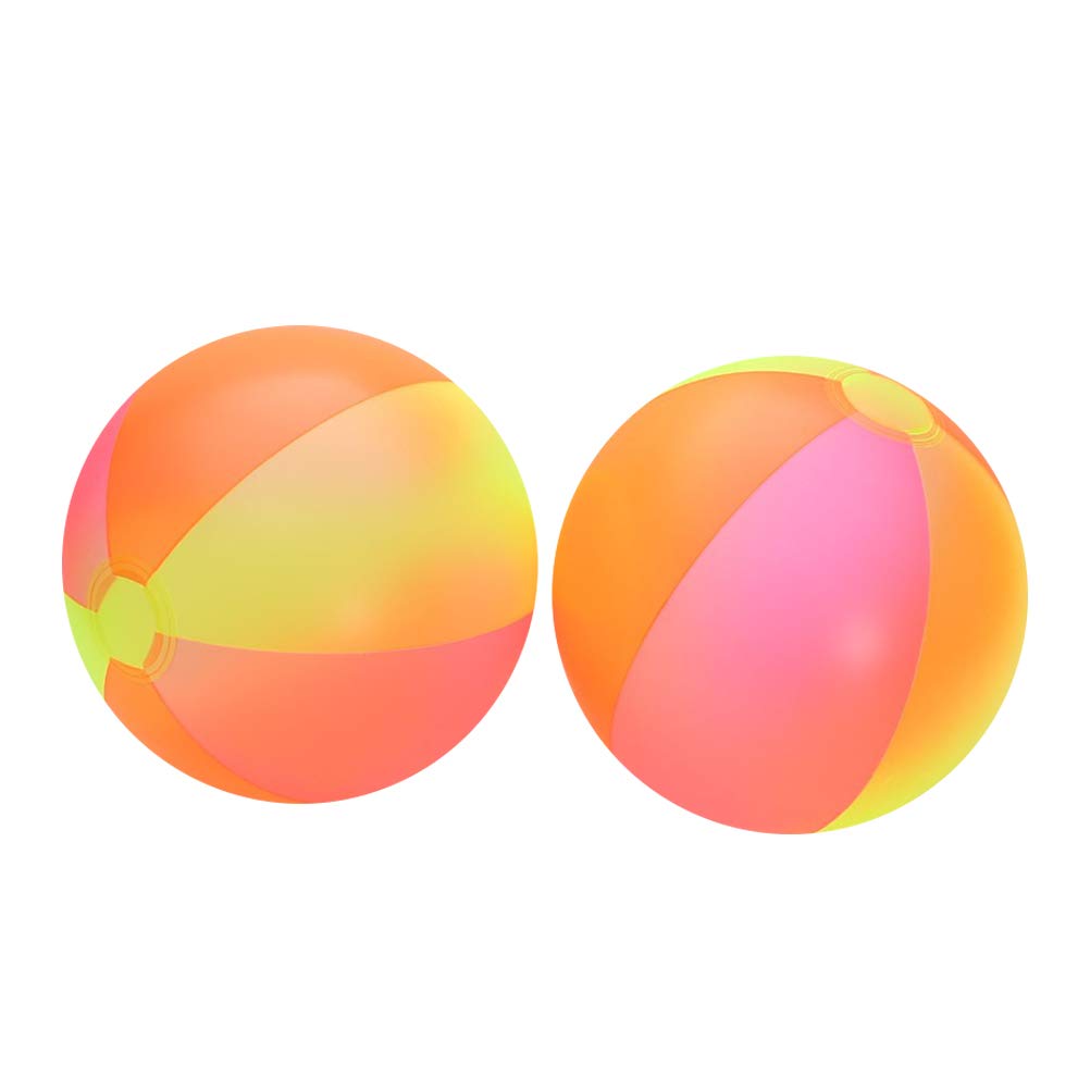 Toyvian 2 unids Bolas de PVC engrosadas Inflación Playa Deportes ...
