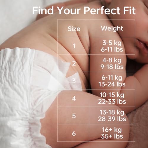 DRYPER Organic Newborn Diapers Size 1 (3-5 kg), Ultra Thin, Soft and Hypoallergenic for Sensitive Skin, Moisture Indicator, 180 Premium Day & Night Diapers