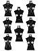Adramata 8 PCS Sexy Belly Waist Chain Bikini Body Chain for Women Beach Body Necklace Chain Jewelry Set