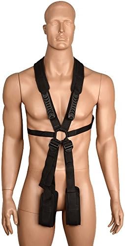 XY-sport funny men and women tied with straps swing belt - room &amp; travel necessities (black)