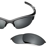Revant Replacement Lenses for Oakley Half Jacket 2.0 Polarized Black Chrome MirrorShield