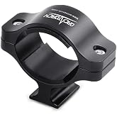 ORCATORCH HM01 Dive Light Helmet Mount, Diving Flashlight Holder | Hands-Free Dive Light Mount for 23&ndash;28mm Flashlights, Fits ZD710 MK2, D520, D530, D550, D570 &amp; D710 for Cave and Wreck Diving