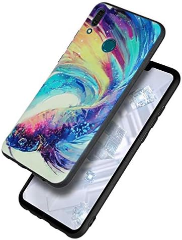 BOWFU for XiaoMi RedMi Note 7 Case,Ultra Slim Flexible TPU Anti-Scratch with Painted Pattern Protective Case for XiaoMi RedMi Note 7 Case-#7