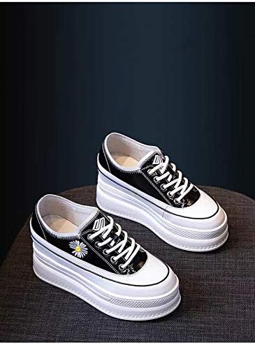 Amazon インヒールスニーカー レディース 厚底スニーカー レディーススニーカー 厚底 美脚 シークレットシューズ 厚底シューズ レースアップ 軽量 身長アップ ぶら 22 0 Cm ノーブランド品 スニーカー