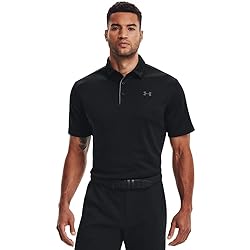 Under Armour Men's Tech Golf Polo , Black