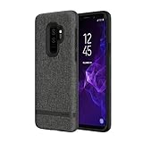 Incipio Carnaby Samsung Galaxy S9+ Case [Esquire Series] with Co-Molded Design and Ultra-Soft Cotton Finish for Samsung Galaxy S9 Plus (2018) - Gray