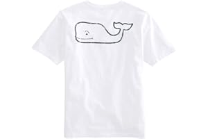 Vineyard Vines Boys Short Sleeve Vintage Whale Pocket T-Shirt
