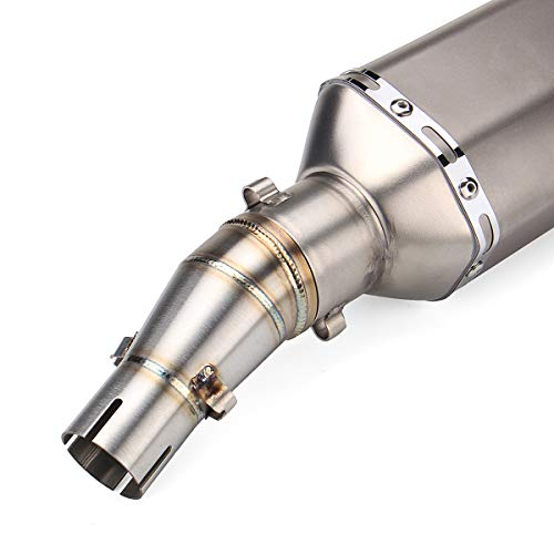 Soosee Motorcycle Slip on Exhaust system With Muffler Fit For Kawasaki ninja 250 ninja 300 2008-2017