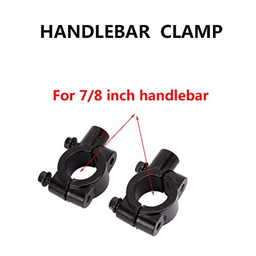 Motobiker-ATV-and-Motorcycle-Rear-View-Mirrors-360-Degrees-Ball-Type-Adjustment-with-8mm-10mm-Threaded-Bolt-78-Handle-Bar-Mount-Clamp-for-Polaris-HondaYamaha-Kawasaki-Suzuki-Snowmobile