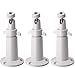 LINKPAL Arlo Mount /Arlo Pro Mount(3 Pack, Metal), Security Camera Metal Wall/ Ceiling Mount, Adjustable Indoor/Outdoor Mount for Arlo, Arlo Pro, CCTV Camera and Other Compatible Models (White)