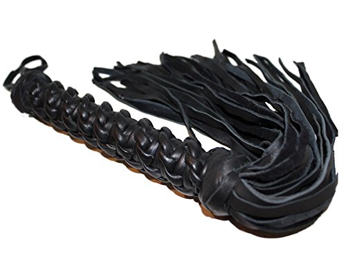 image for Prairie Horse Supply Premium Quality Flogger, Whip, 40 Genuine Leather
