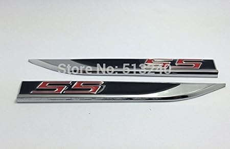 Amazon Ss車のフェンダースカートナイフサイドステッカーバッジエンブレム エンブレム 車 バイク