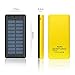 Portable Charger Solar Charger Power Bank 24000mah High Capacity 3 USB Output Ports Backup Battery Compatible with Cell Phone Tablet Android Phone and More