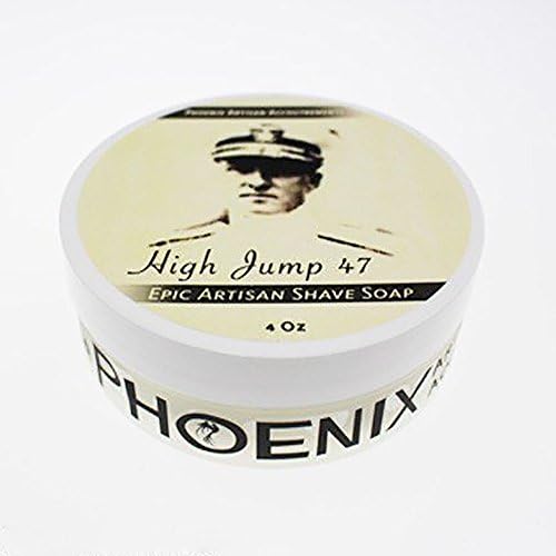 High Jump 47 Luxury Shaving Cream Soap - Phoenix Artisan Accoutrements - 4oz